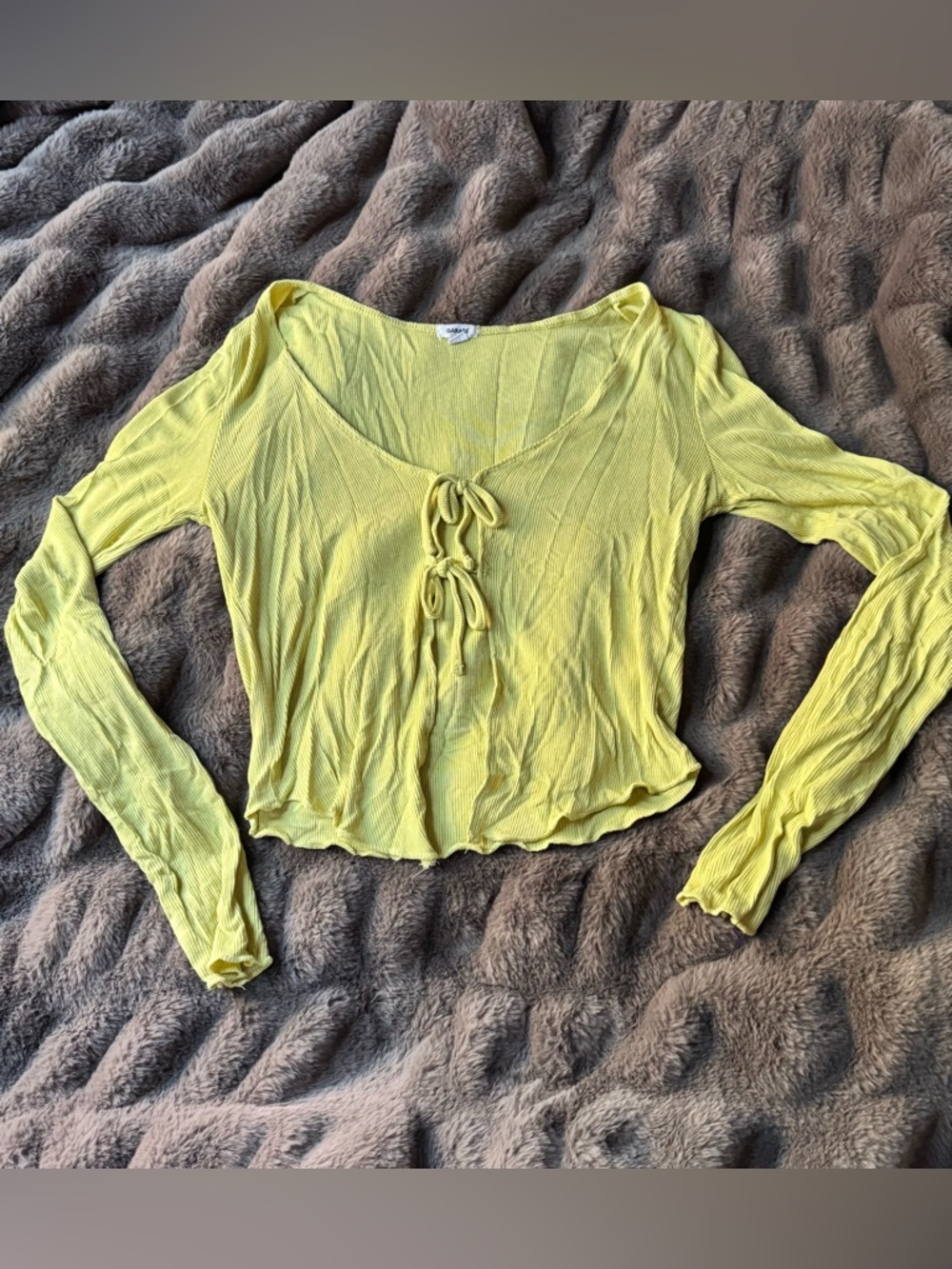 Garage Front-tie Cardigan